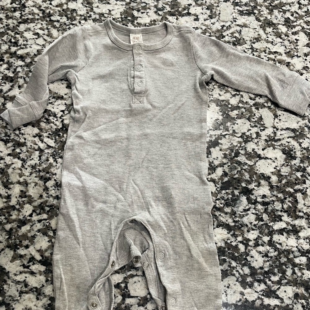 Cotton, ribbed one piece